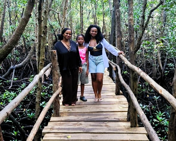 Mangrove ecosystem and wetlands in Jozani Forest, Zanzibar