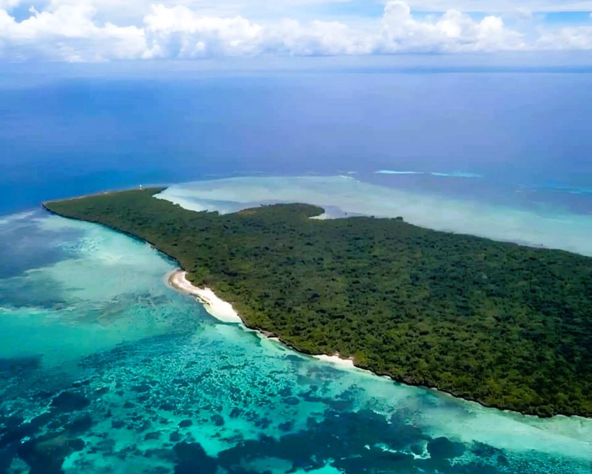 Relaxing on the pristine sandbar at Pungume Sandbank