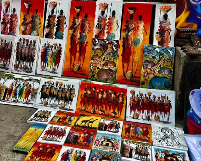 Vibrant Spice Market in Zanzibar